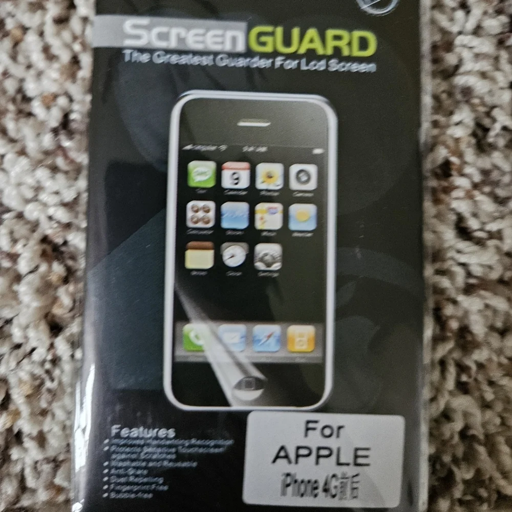 Clear Screen Protector for IPhone 4